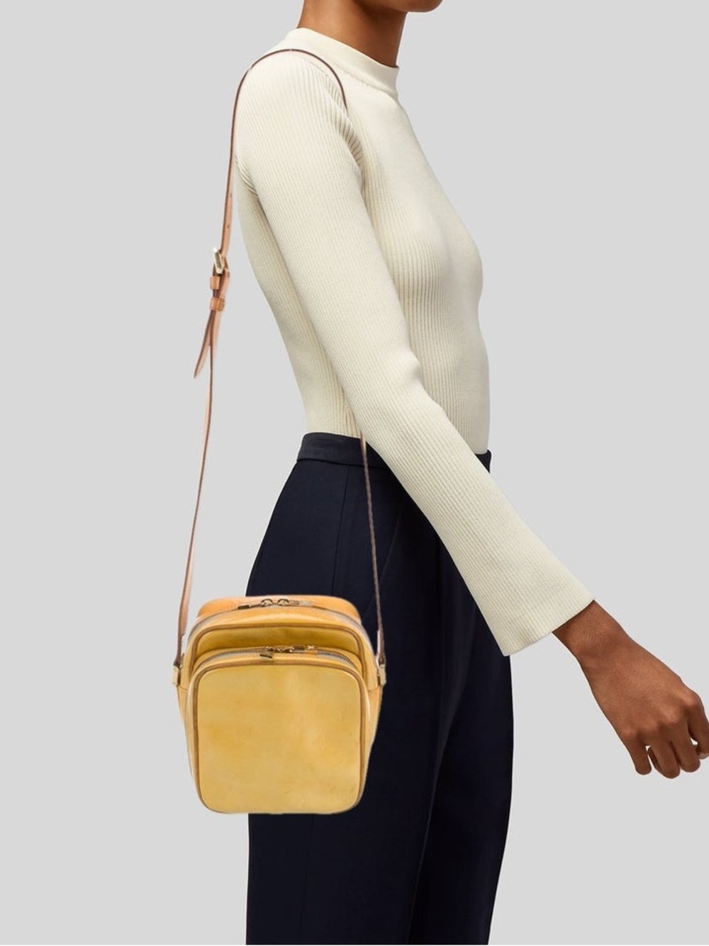 Louis Vuitton Vernis Caramel Brown Crossbody Bag
